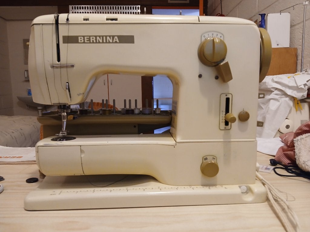 Bernina naaimachine 732, Ophalen, Gebruikt, Naaimachine, Bernina