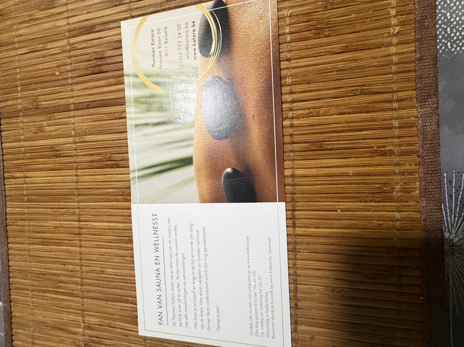Welnes voucher, Ophalen, Zo goed als nieuw