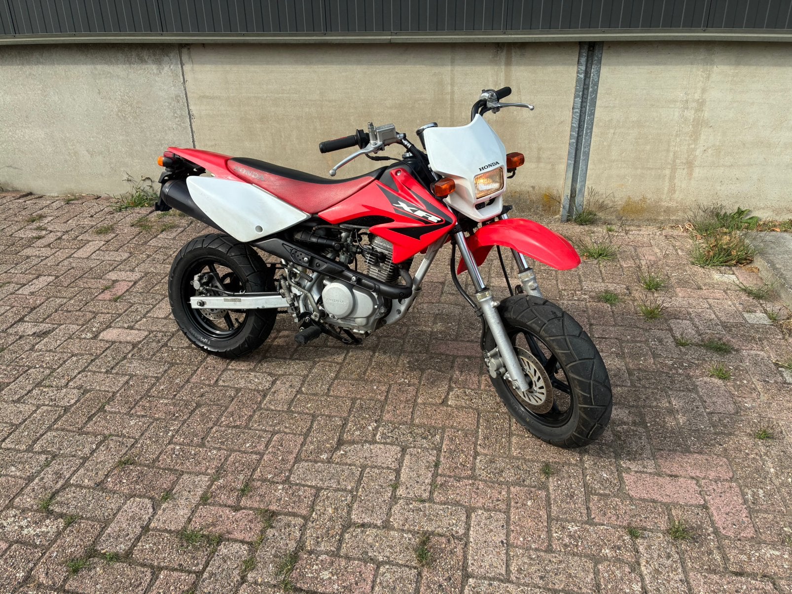 Honda XR 50 Motard , unieke brommer, zeldzaam model !, Autres modèles, Classe B (45 km/h), Enlèvement, Utilisé