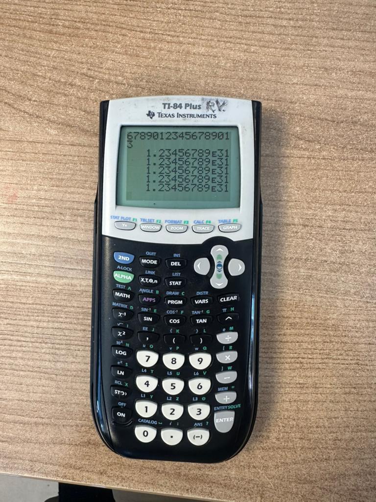 Werkend rekentoestzl TI-84 plus zonder kabels, Ophalen of Verzenden, Grafische rekenmachine, Gebruikt