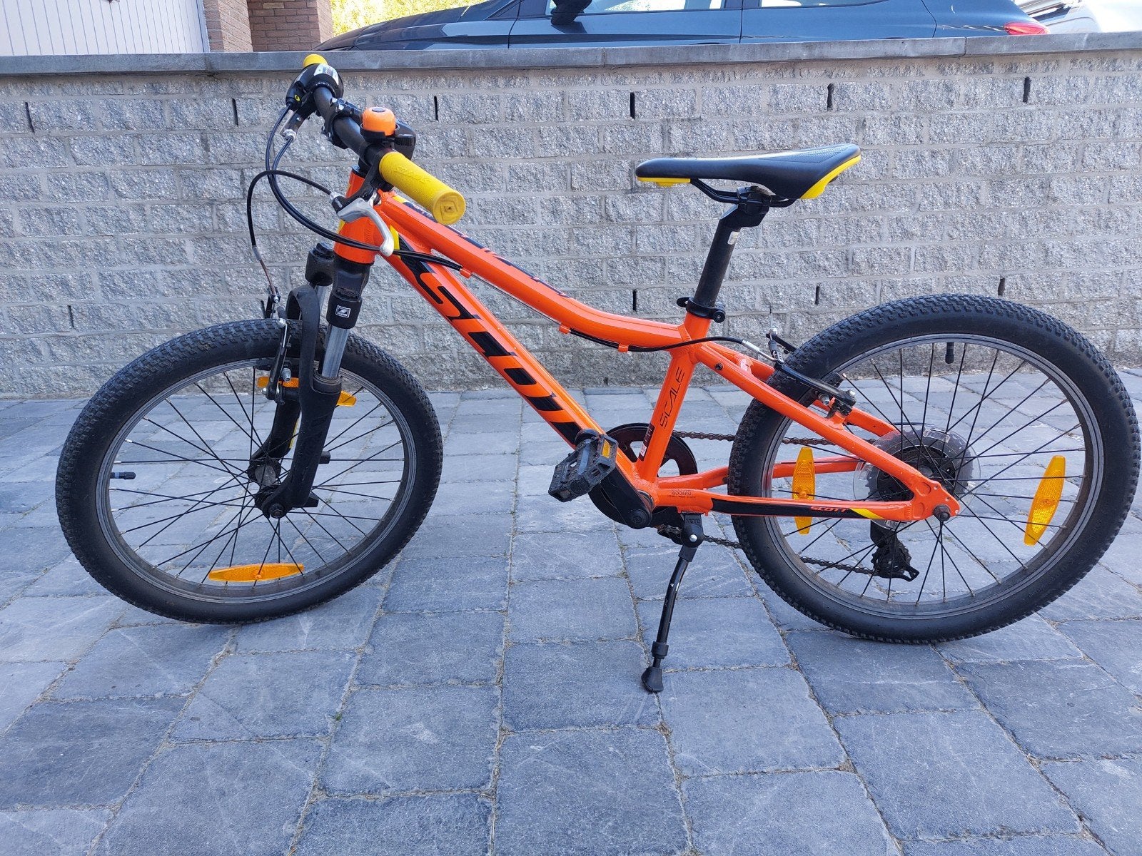 Scott scale 20" jongensfiets, Ophalen