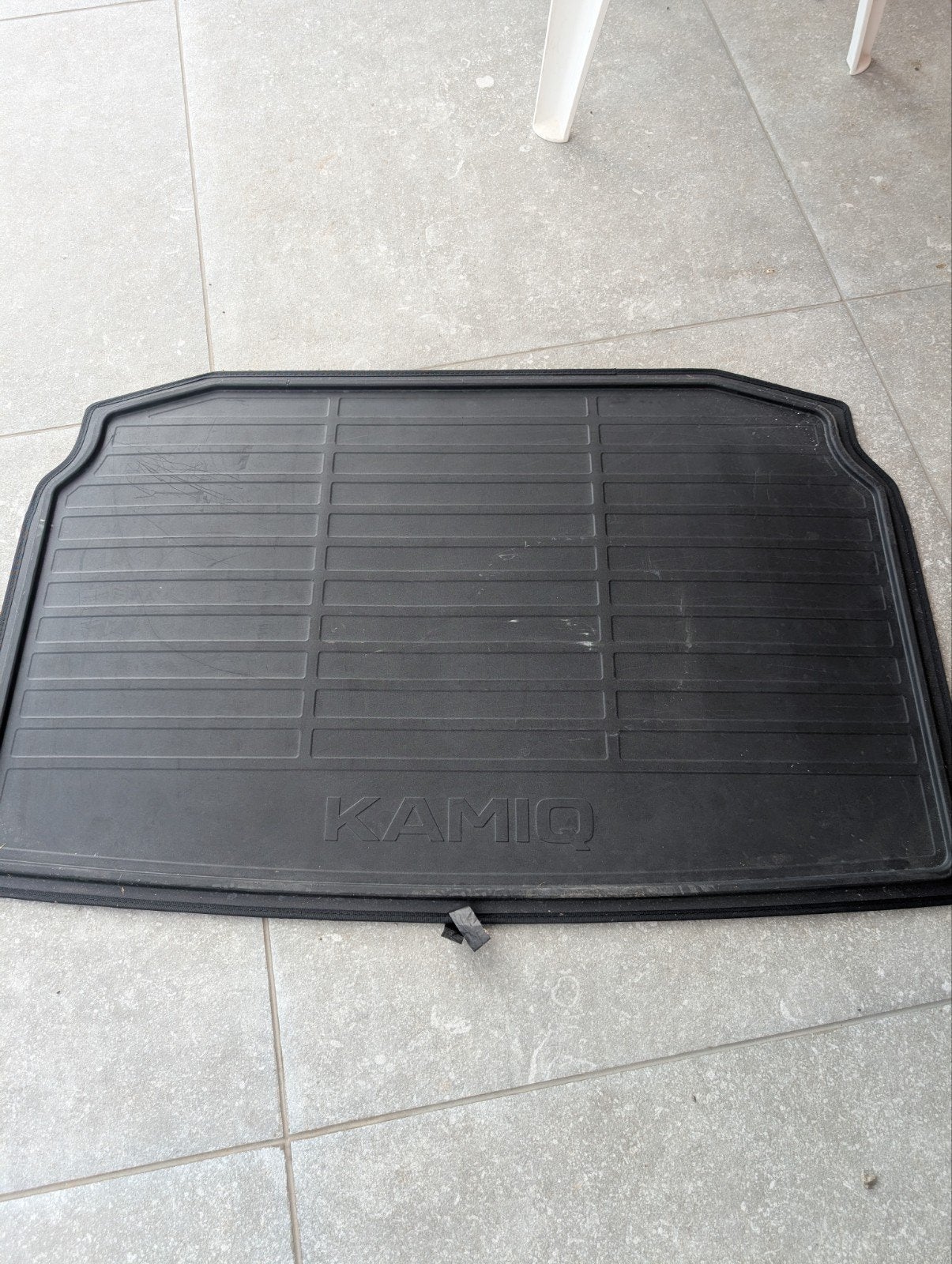 Tapis de coffre caoutchouc Skoda Kamiq, Utilisé