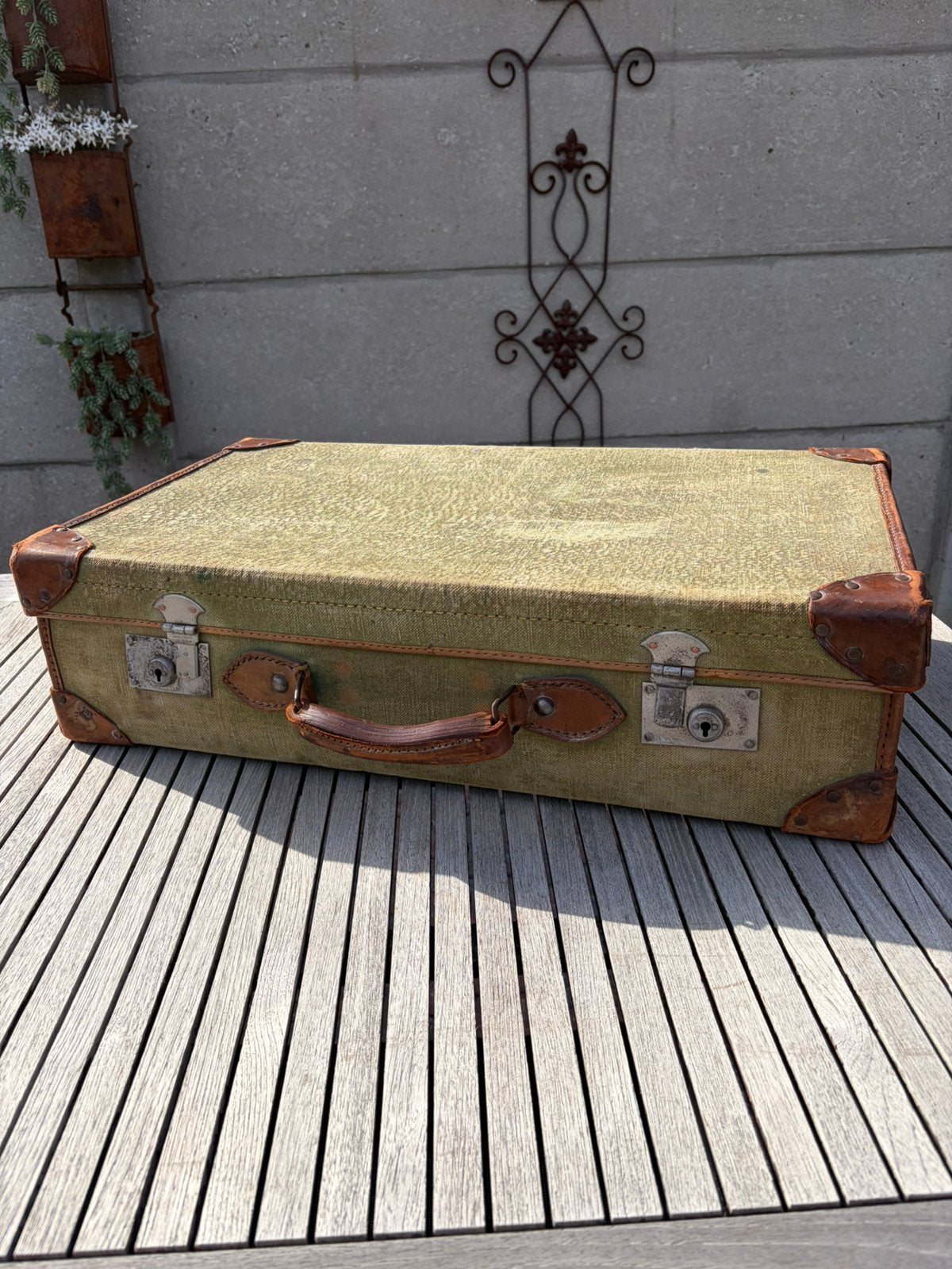 Vieille valise, 35 à 45 cm, Enlèvement, Utilisé, 60 à 70 cm