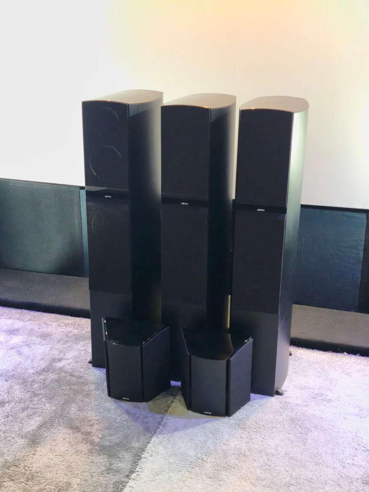 Enceintes hifi Jamo concert C809 et C80, Enlèvement