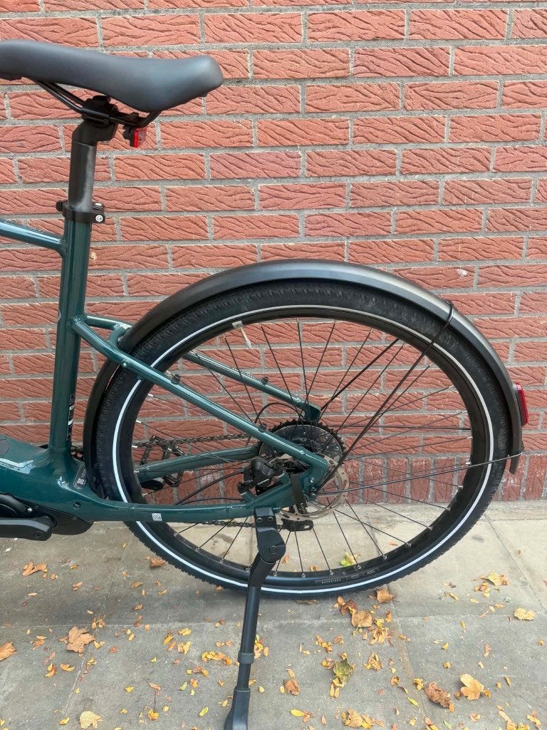 Elektronische herenfiets, Vélos & Vélomoteurs, Autres marques, Enlèvement, Utilisé, Frein à disque