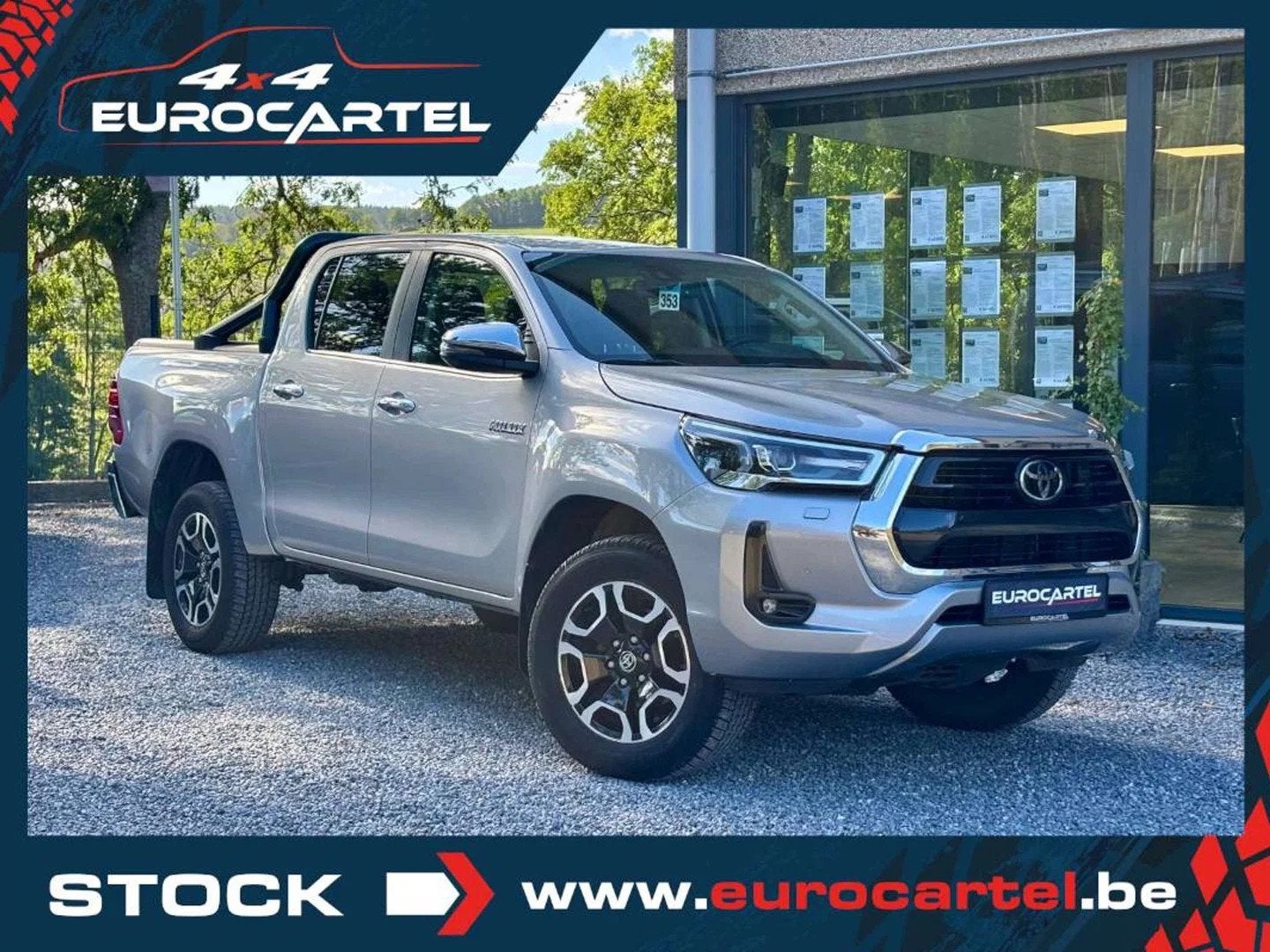 Toyota Hilux 2.8 D-4D 204 CV AUTO | LEGENDE | 44.462 € HTV, Argent ou Gris, Achat, Entreprise, Anti démarrage