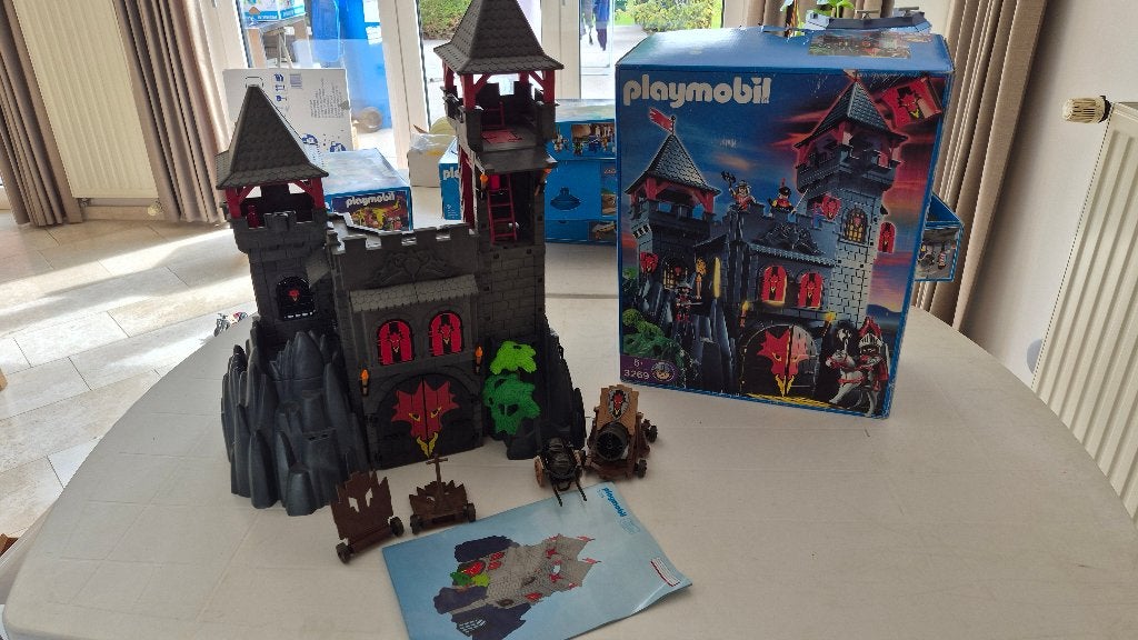 Playmobil Drakenkasteel 3269, Historique, Enlèvement ou Envoi, Comme neuf, Kit complet