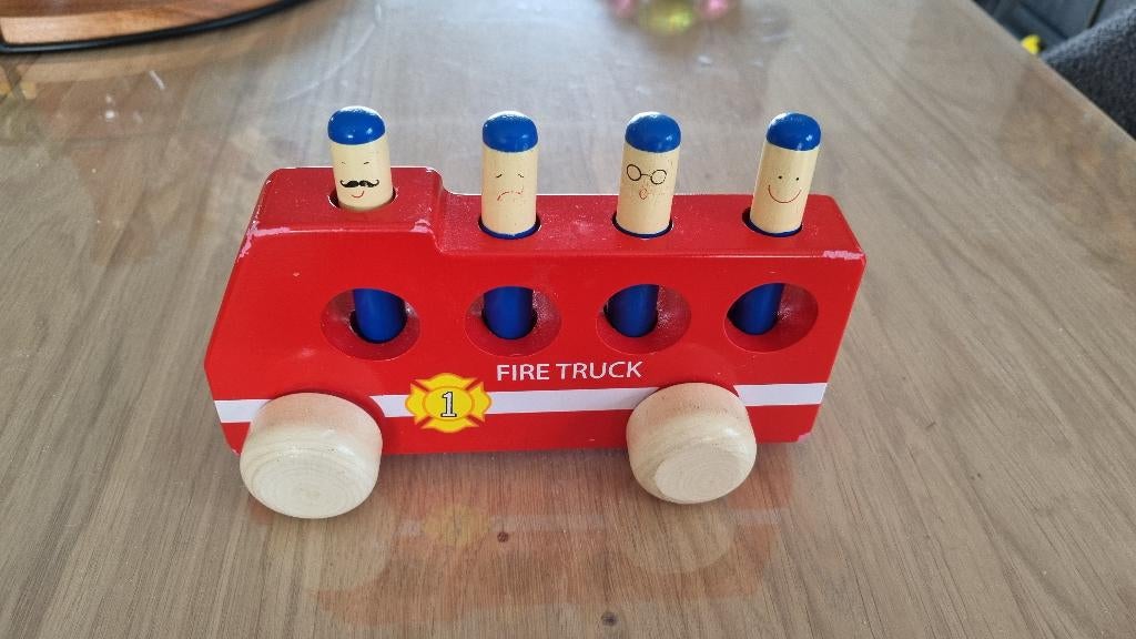 pop up brandweerman new classic toys, Kinderen en Baby's, Ophalen, Gebruikt, Ontdekken
