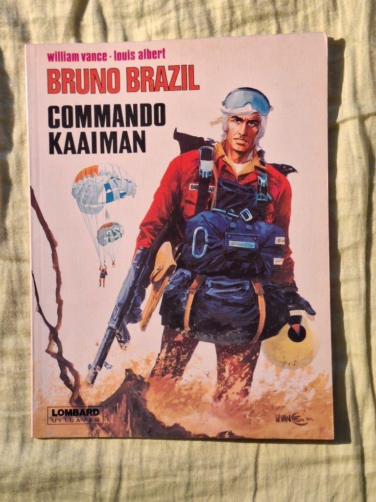 Bruno Brazil 2: commando kaaiman, Boeken, Eén stripboek, Ophalen of Verzenden, Zo goed als nieuw