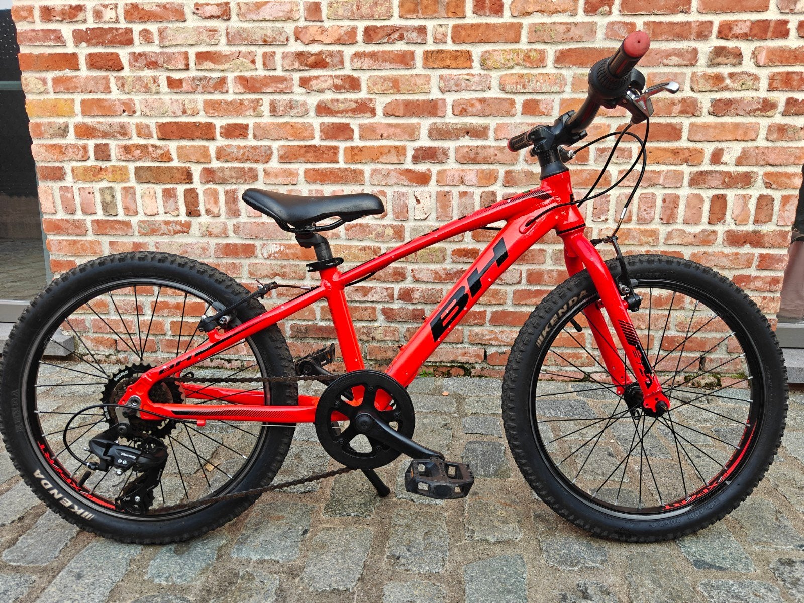 BH Mountainbike 20 inch – 7 versnellingen, Ophalen, 20 inch of meer, Gebruikt, Velgrem