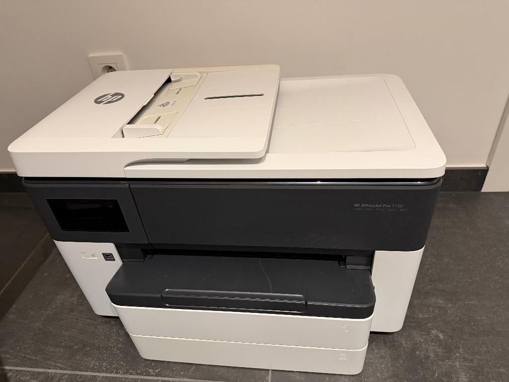 HP OfficeJet Pro 7730, Wi-Fi intégré, Copier, All-in-one, Comme neuf