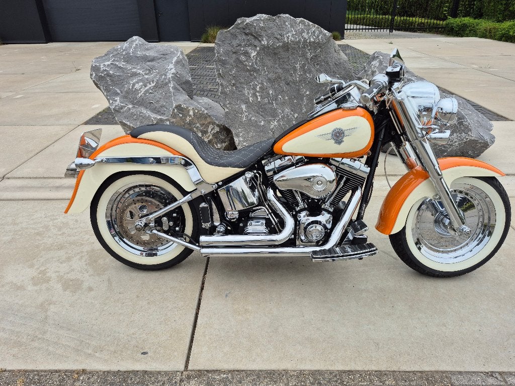 Harley Davidson Fatboy, Motoren, 2 cilinders, Occasion, Chopper, Particulier