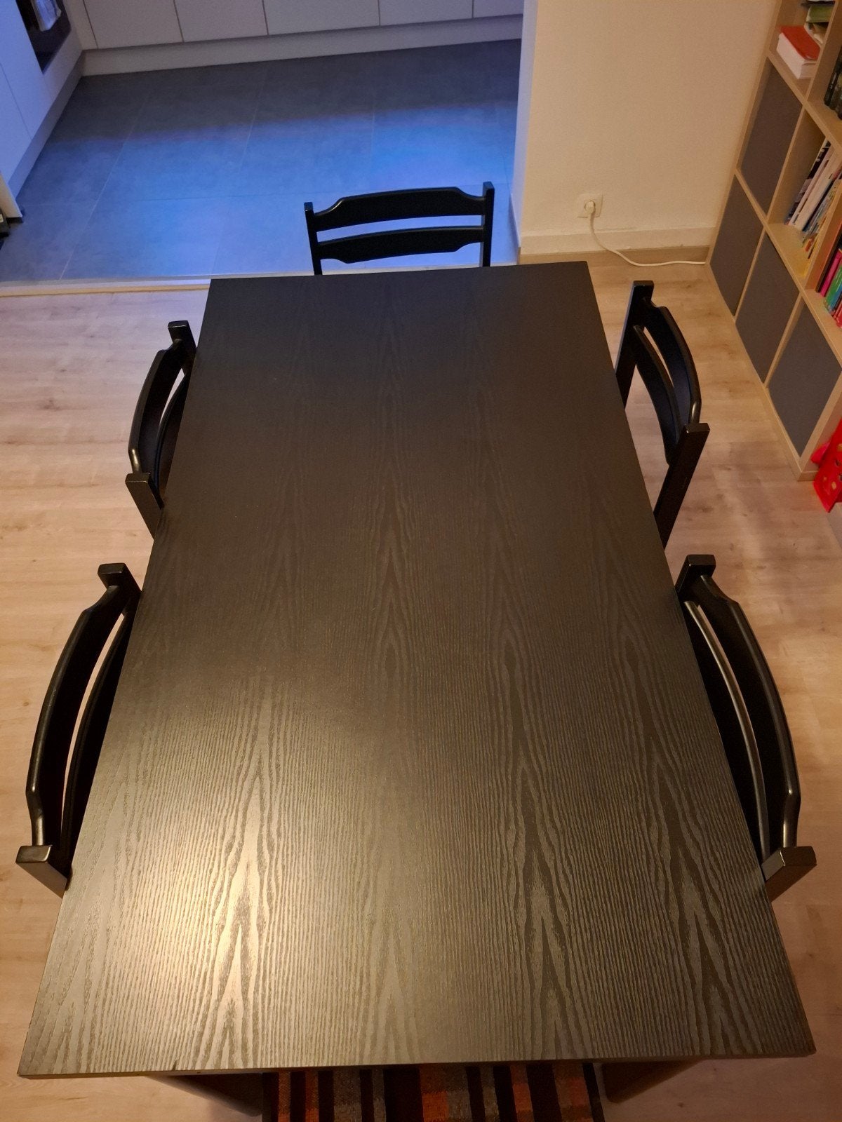 Table et 6 chaises, Maison & Meubles, Enlèvement, Utilisé, 4 à 6 chaises