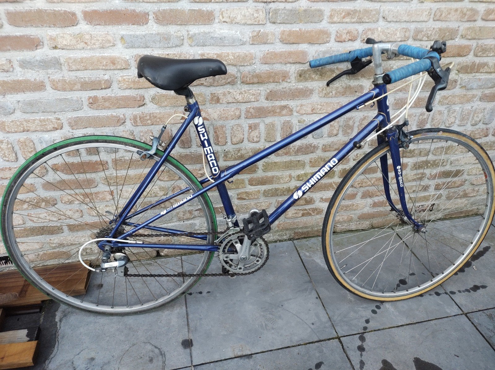dames sportfiets  koersfiets, Ophalen, Velgrem, 28 inch