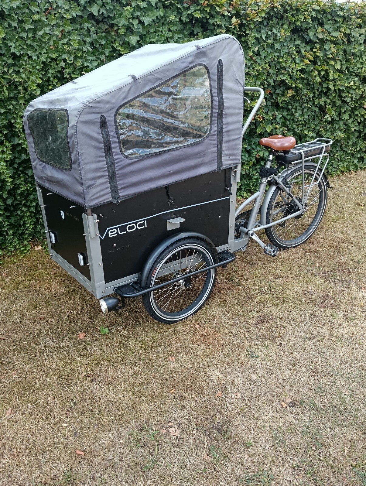 Vélo cargo électrique VELOGI, nouvelle batterie, garantie d', Électrique, Frein sur jante, Enlèvement ou Envoi, Comme neuf