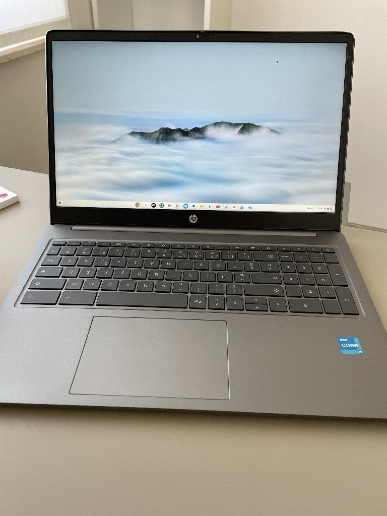 HP Chromebook Plus i3-N305 8GB/256GB + USB-C adapter, Ophalen, Hp, 15 inch, 8 GB