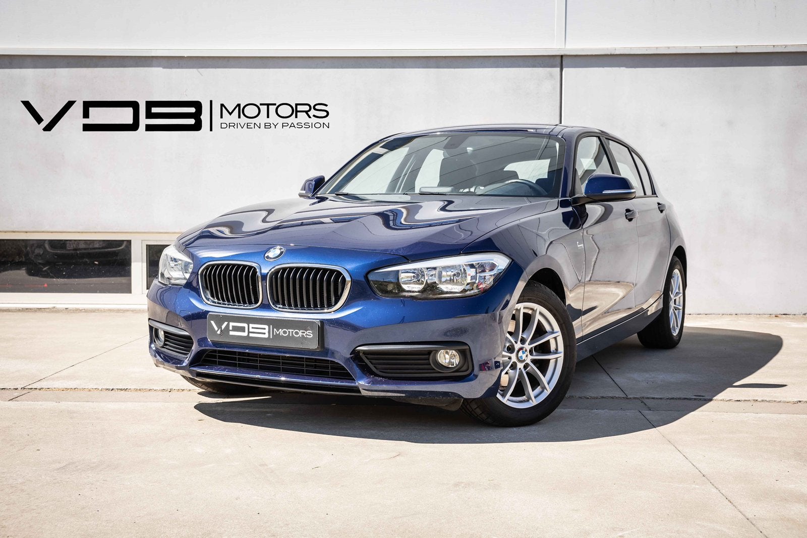 BMW 118i, Auto's, Dealer onderhouden, Blauw, Bedrijf, Handgeschakeld