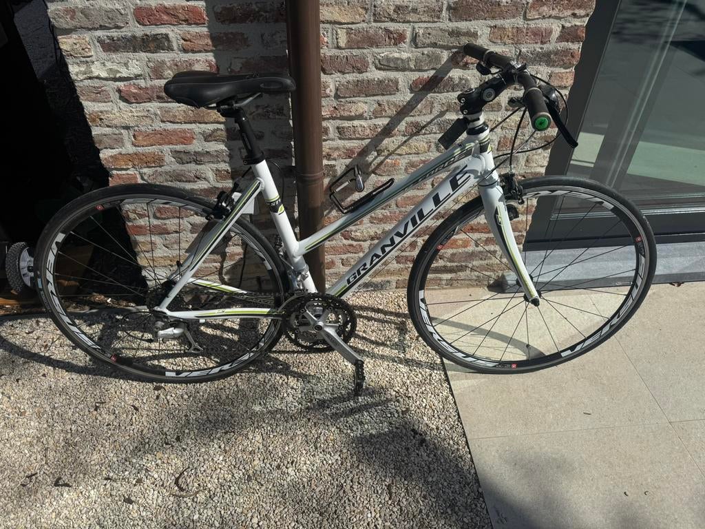Koersfiets dames Granville, Fietsen en Brommers, Ophalen, Gebruikt, 10 tot 15 versnellingen, Velgrem