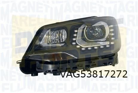 Volkswagen Sharan III (9/10-) Koplamp Rechts (Bi-Xe) (met dy, -, -, Nieuw, -