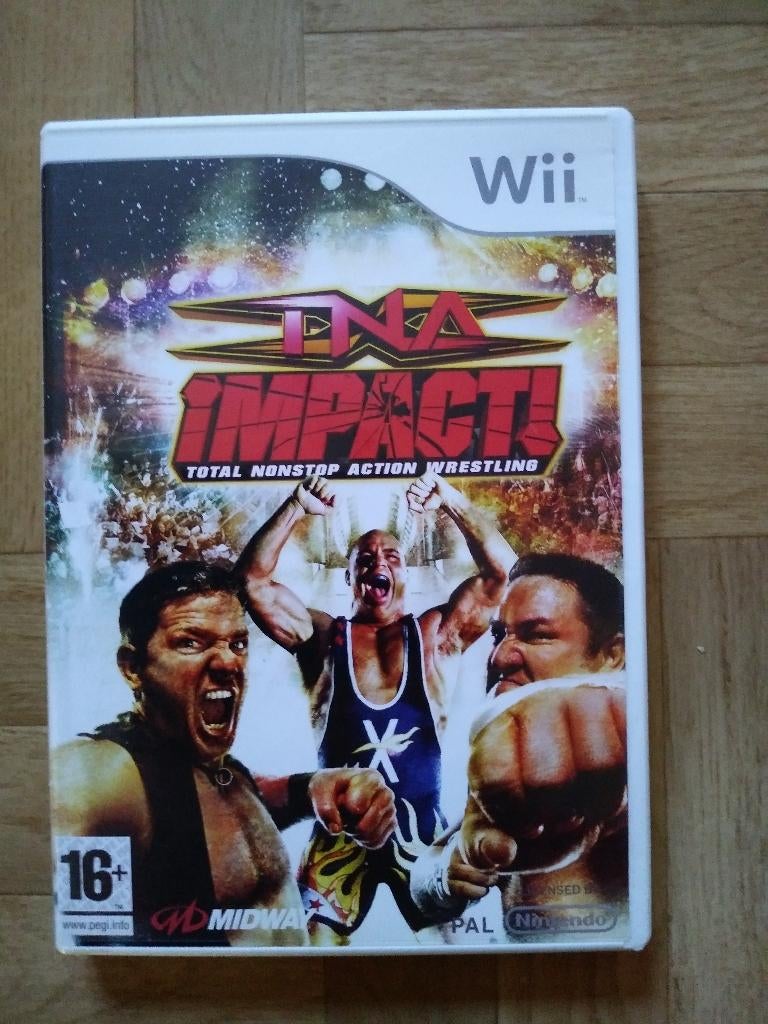 TNA Impact, jeu de catch ou de catch pour Wii ou Wii U, Enlèvement ou Envoi, 2 joueurs, À partir de 16 ans, Sport