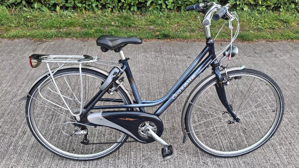 Zeer goede mooie alu. GAZELLE 27v. meisjesfiets 100% IN ORDE, Fietsen en Brommers, Velgrem, Versnellingen, Zo goed als nieuw, Oxford Sparta Batavus Norta gazelle Granville Sparta cube trek