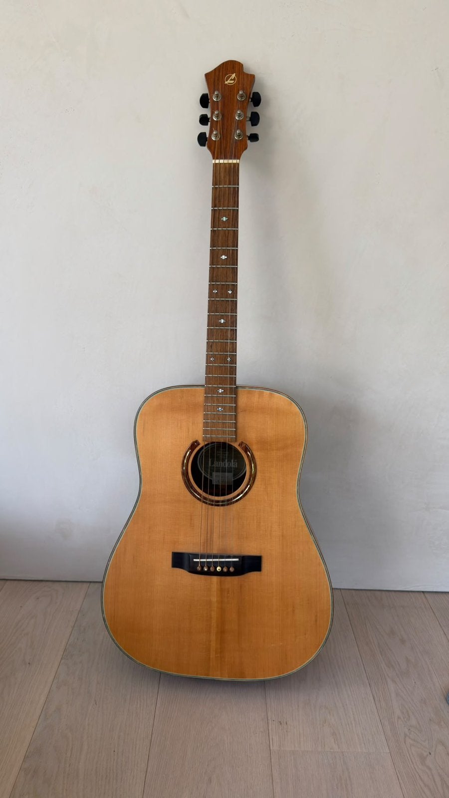 Guitare acoustique Landola PRDL-11 Handmade in Finland –1992, Musique & Instruments, Enlèvement, Comme neuf