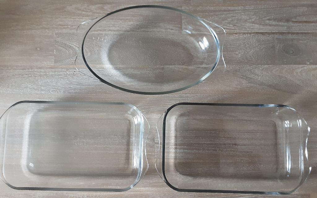 Casseroles en pyrex, Neuf, Uni, Enlèvement ou Envoi, Verre
