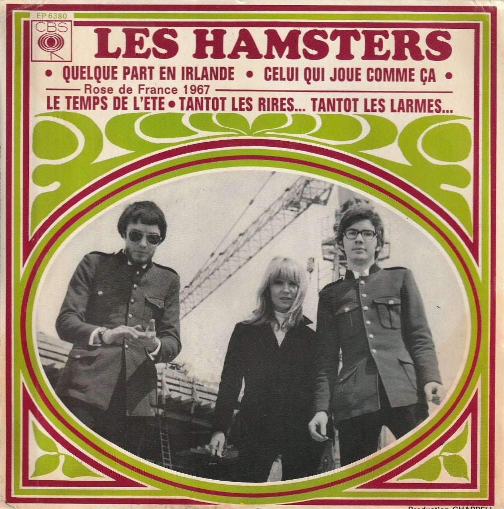 Les Hamsters - Quelque part en Irlande + 3 andere, Gebruikt, Verzenden, 7 inch, Fotohoes
