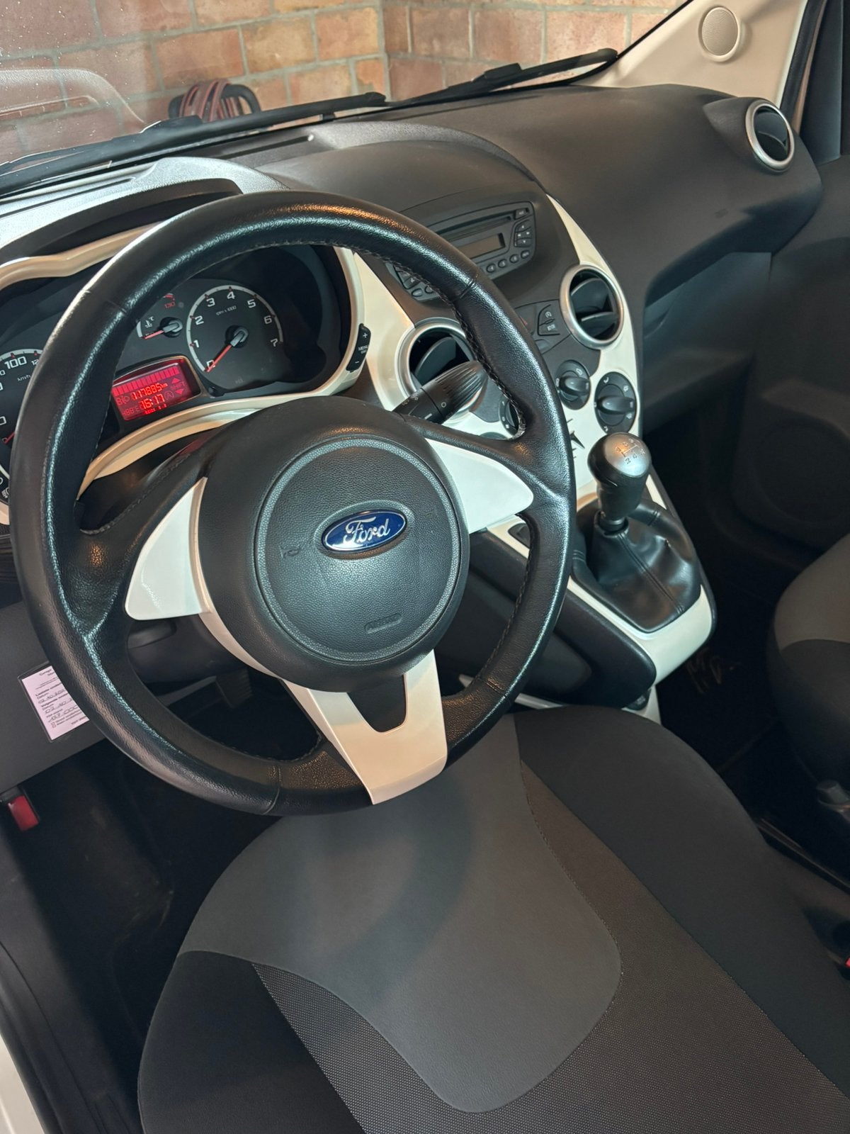 Ford ka, parelmoer wit, bouwjaar 2013, Achat, Rétroviseurs électriques, Ka, Bleu