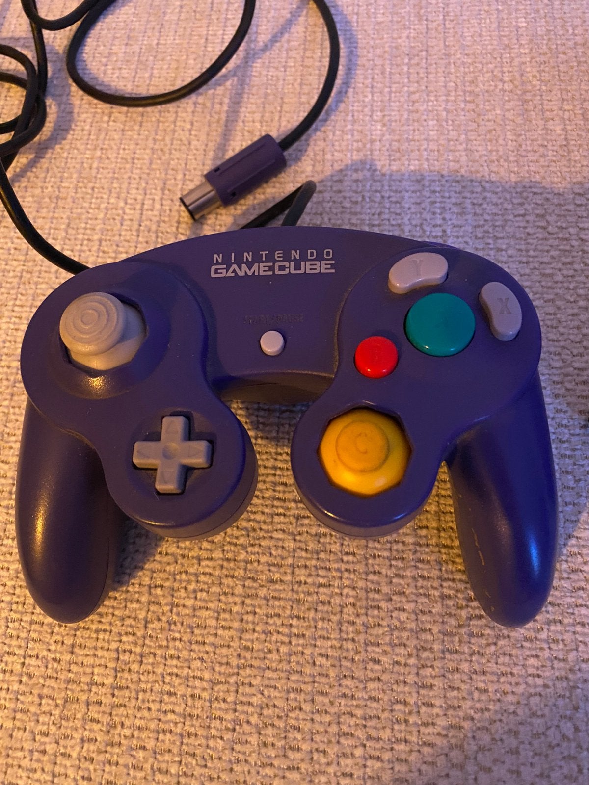 Manette Nintendo GameCube officielle violette, Consoles de jeu & Jeux vidéo, Enlèvement, Utilisé, Gamecube