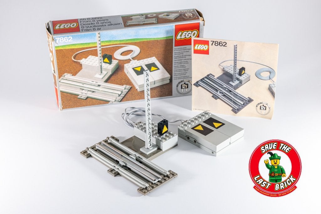 LEGO 7862 Découplage et signal 12 V - complet, Lego, Utilisé, Instructions incluses, Autres types