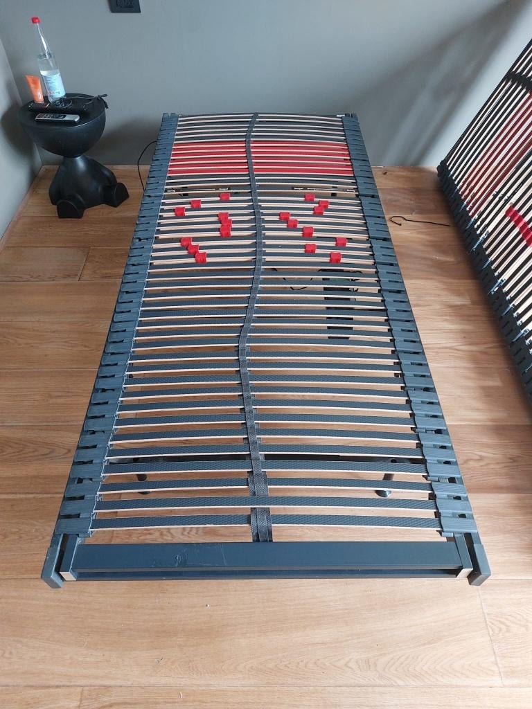 Technoflex 420 - elektrische lattenbodem 90x 210, Ophalen, 90 cm, Eenpersoons, 210 cm