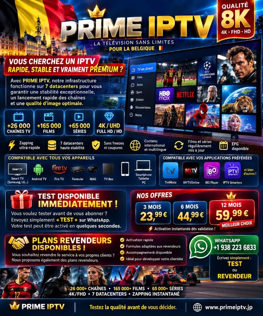 Abonnement IPTV 4K Stable, Rapide -Test 24h Gratuit, Envoi, Neuf, HDMI, Moins de 500 GB