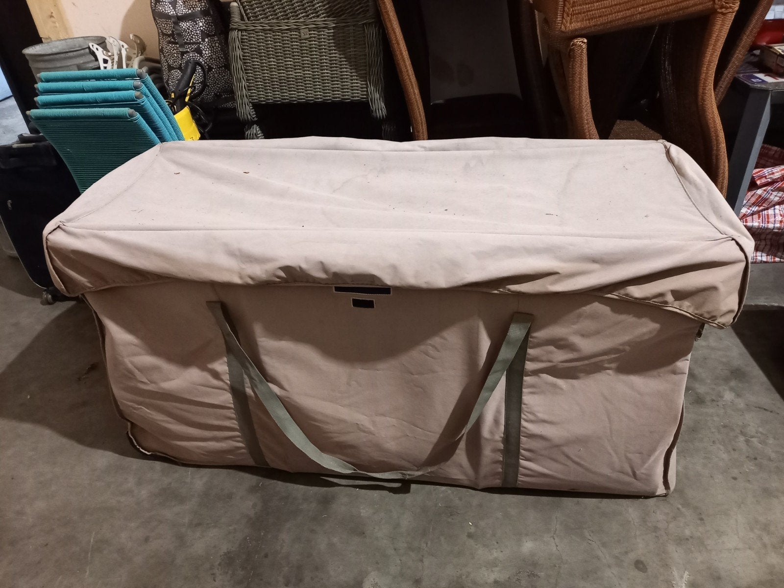 Opbergbox, Ophalen
