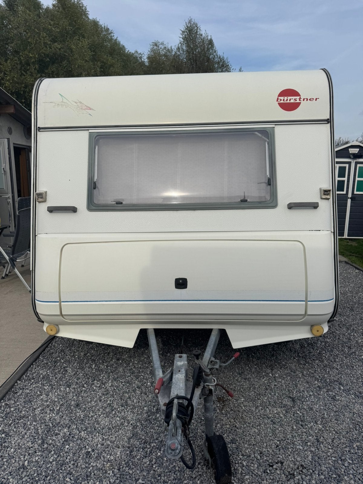 Caravan burstner zonder papieren wel aankoop bewijs, Jusqu'à 4, Lit Queen size, 4 à 5 mètres, Particulier