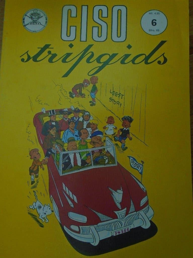 ciso stripgids nr 6, Boeken, Stripverhalen, Gelezen, Willy Vandersteen, Eén stripboek, Ophalen of Verzenden