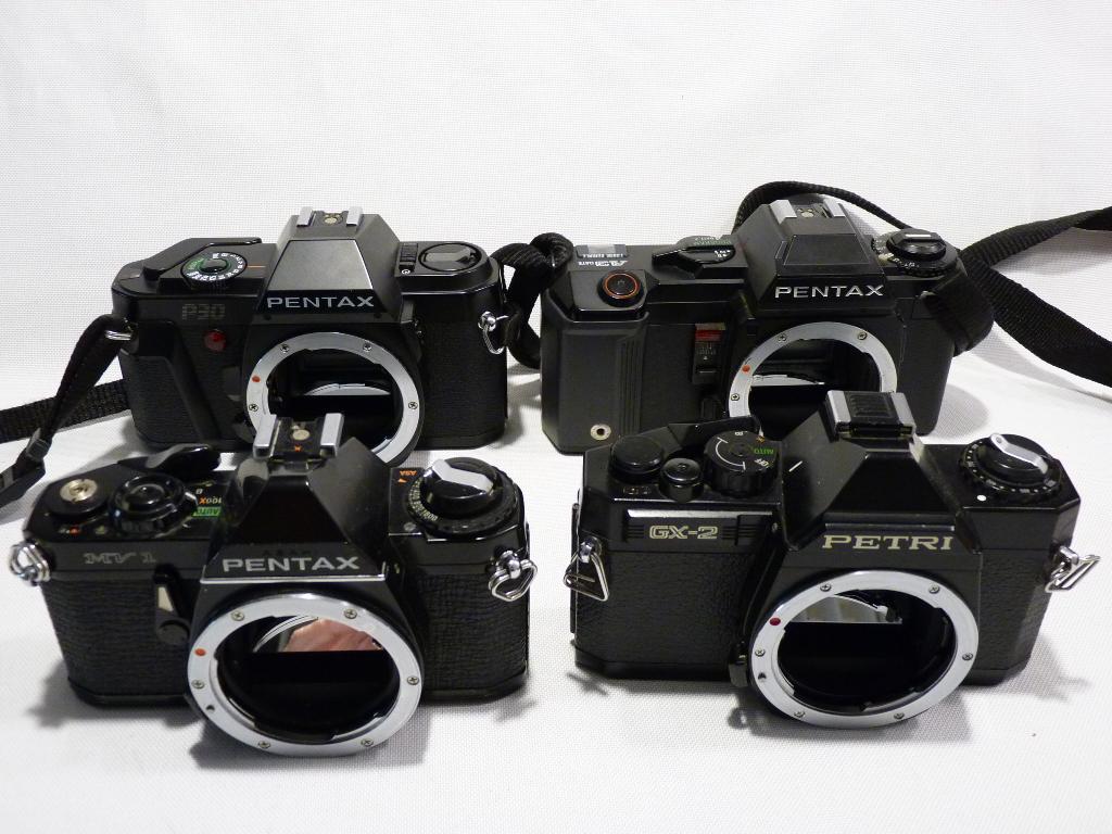 opruiming: 5x Pentax K camera's en 8x Pentax-K lenzen, Ophalen of Verzenden, Zo goed als nieuw, Spiegelreflex, Pentax