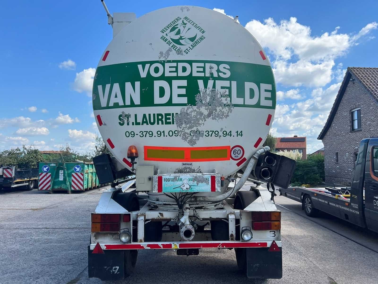 OVA - 1995 - Bulktrailer / Silotrailer, Overige brandstoffen, Bedrijf, Aanhangers en Opleggers, Te koop