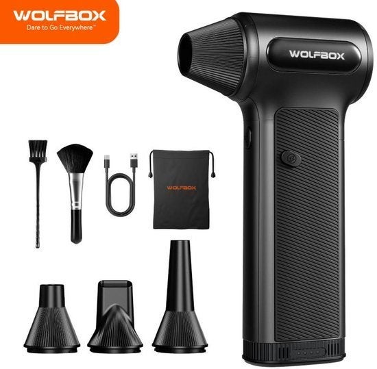 WOLFBOX DF200 Air Duster Draadloos *NIEUW*, Bricolage & Construction, Compresseurs, Enlèvement, Neuf, Mobile