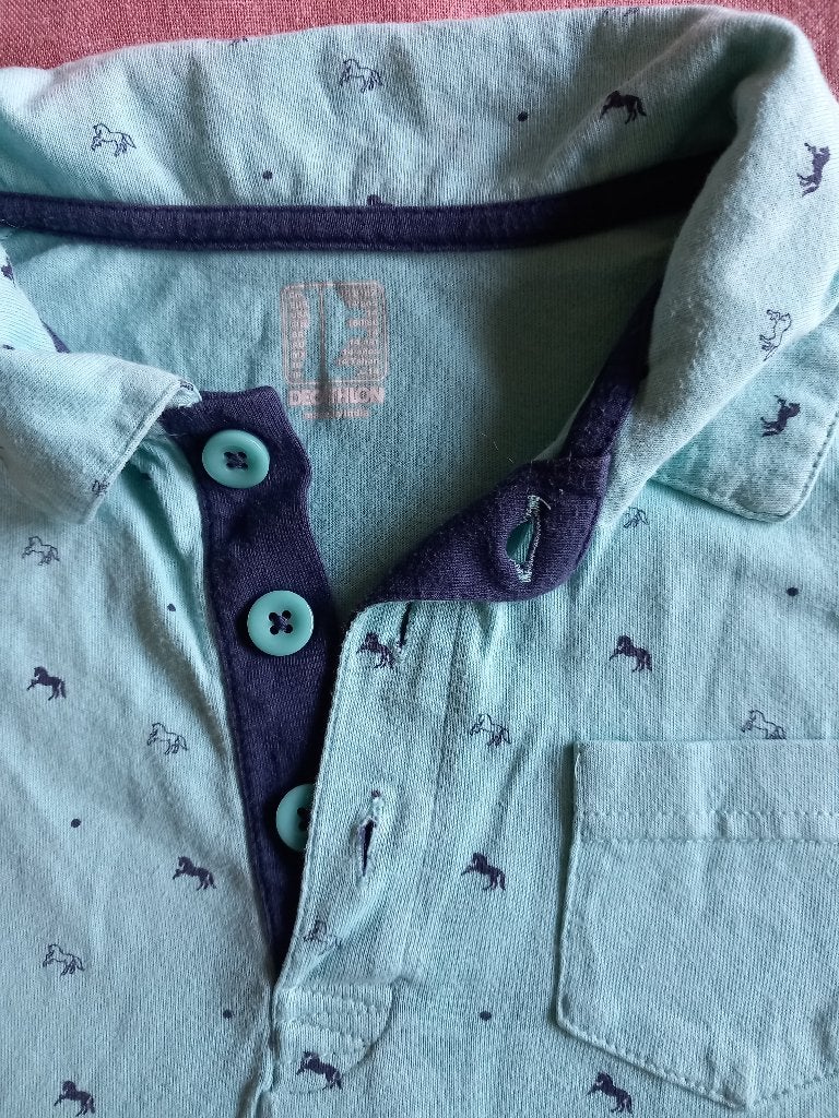 Paardrij T-shirt, 14 jaar., Dieren en Toebehoren, Paardrijkleding, Ophalen, Kinderen, Zo goed als nieuw, Recreatie