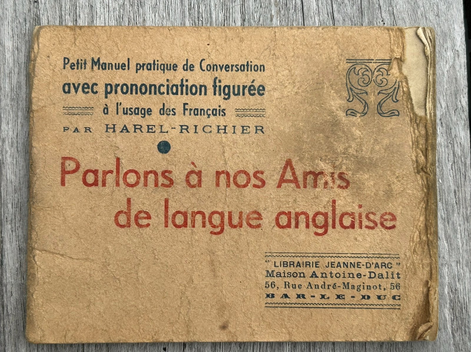 Guide conversation Parler français-anglais avec les Alliés, Enlèvement ou Envoi