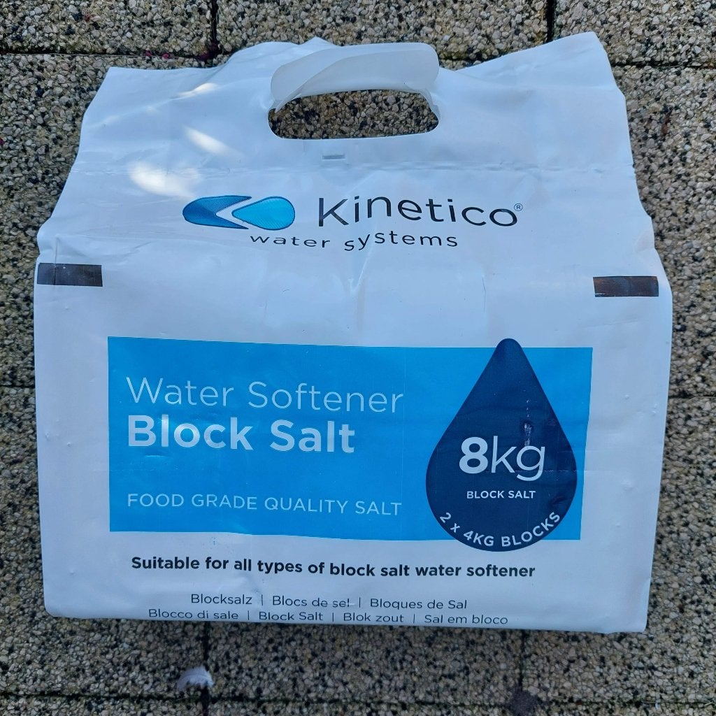 7 zoutblokken van 8 kg voor waterverzachter te koop, Enlèvement, Comme neuf, Adoucisseur d'eau au sel