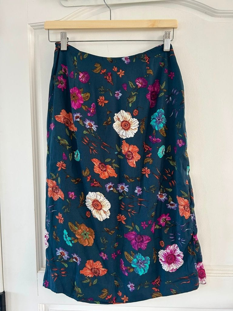 Midi rok Essentiel multicolor bloem - 34, Meerkleurig, Ophalen of Verzenden, Zo goed als nieuw, Essentiel Antwerp