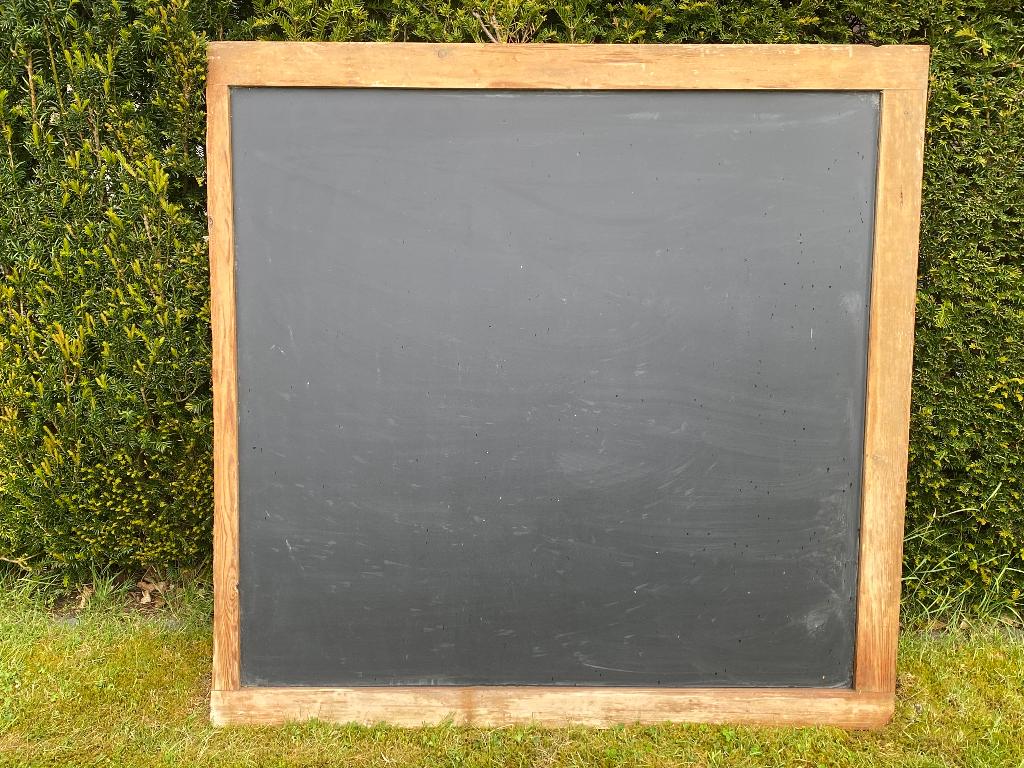 antiek schoolbord, Ophalen