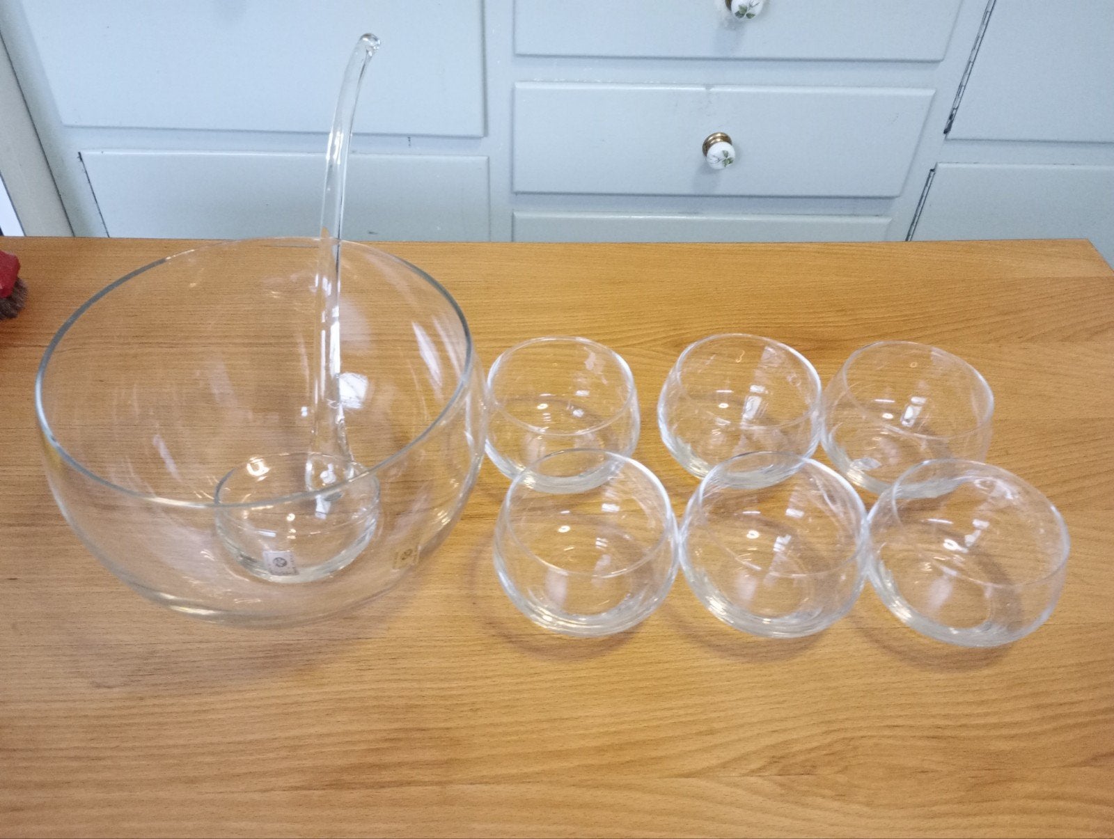 ensemble à punch ou à sangria ou à cocktail en verre, Antiquités & Art, Enlèvement