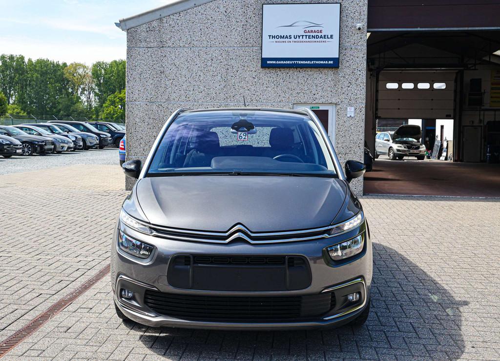 Citroën C4 Spacetourer 7-ZITPLAATSEN*ACHTERUITRIJCAMERA*NAV, Voorwielaandrijving, Stof, Gebruikt, 1199 cc