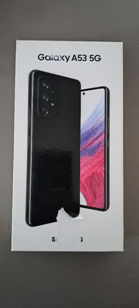 Splinternieuwe samsung galaxy a53 5g 128gb, Telecommunicatie, Mobiele telefoons | Samsung, Zwart, Touchscreen, Nieuw, Ophalen of Verzenden