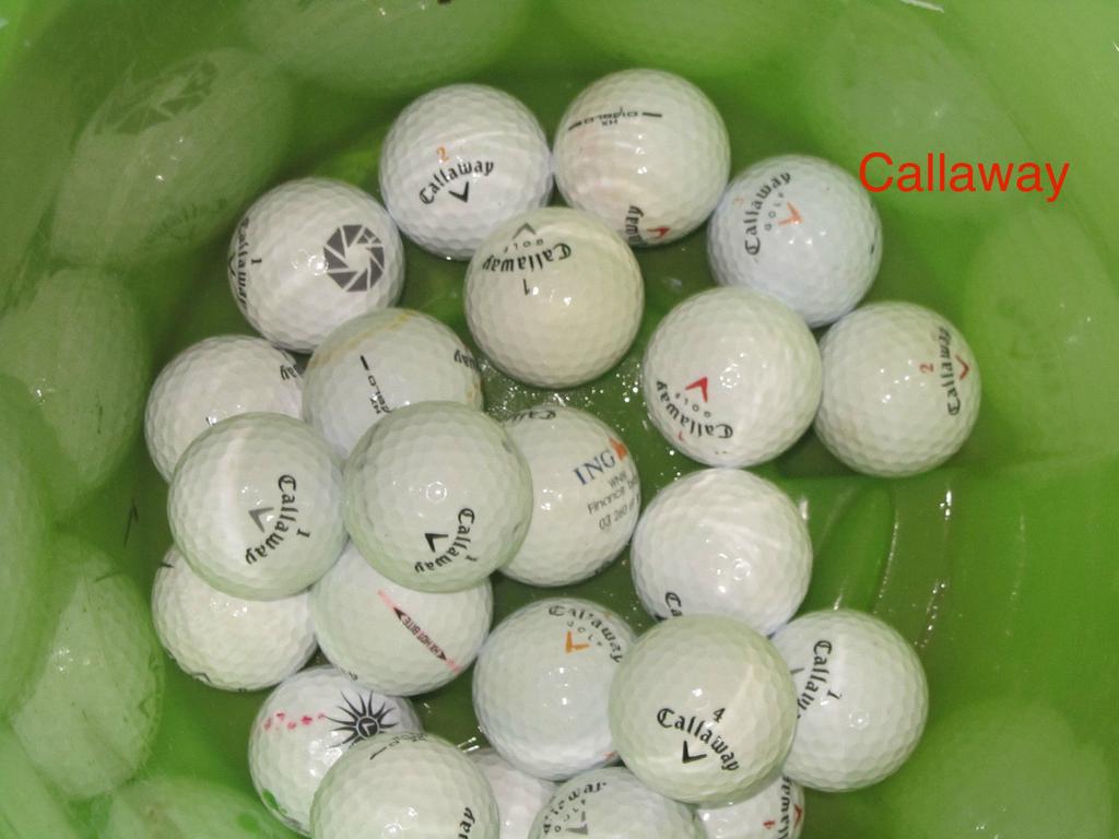 Lot de 100 balles de golf callaway, Sports & Fitness, Golf, Enlèvement, Comme neuf, Balle(s), Callaway