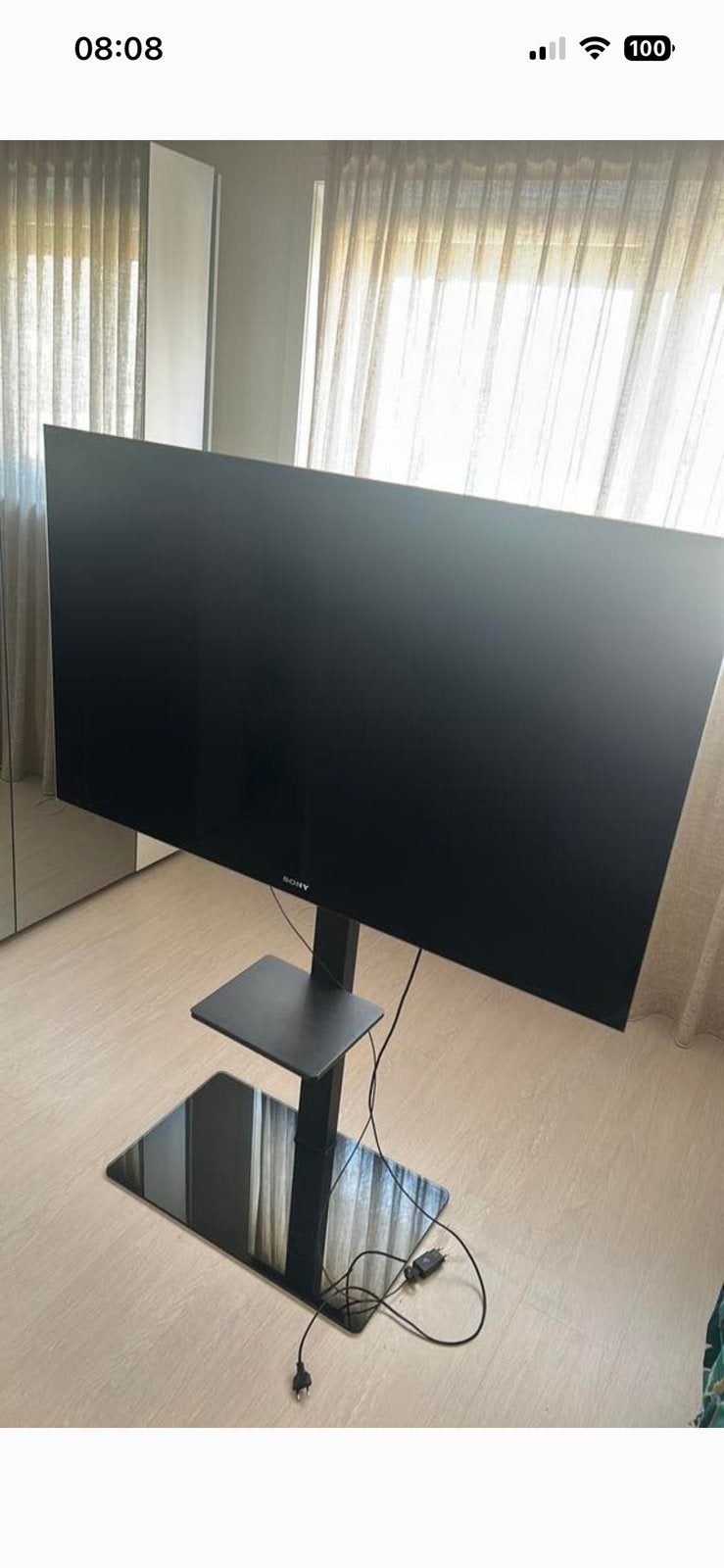 Sony bravia 55inch, Ophalen, Gebruikt