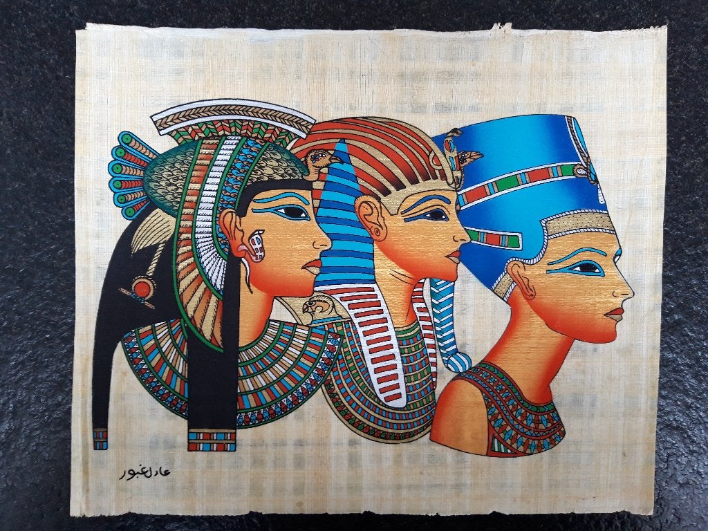 Tekening Egypte - papyrus, Verzenden